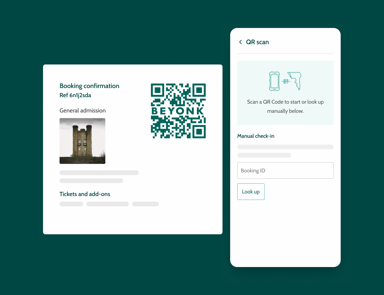 QR scanning makes customer check-in seamless and self-service effortless